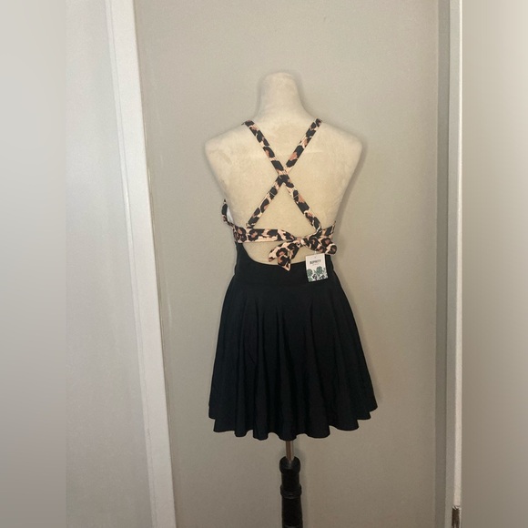 B2Prity Cheetah Black One Piece Swimsuit - Picture 3 of 5